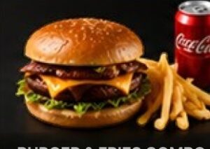 Burger & Fries Combo