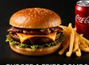 Burger & Fries Combo